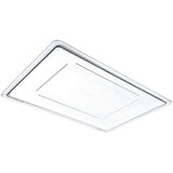 Carlisle StorPlus Polycarbonate Food Storage Container Lid, 18 x 26 x 1.28, Clear, Plastic (CFS1062707) Each