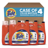Tide Commercial Liquid Laundry Detergent, 170 oz Pour Bottle, 4/Carton (PGC14119) Case of 4