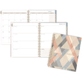 Cambridge® Triad Weekly/Monthly Planner, Geometric Artwork, 11 x 9.25, Multicolor Cover, 12-Month (Jan to Dec): 2025 (AAG1728905) Each