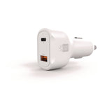 ByTech PD Car Charger, 60 W, Two 2 A Ports, White (BTHCLPDV6105WT) Each