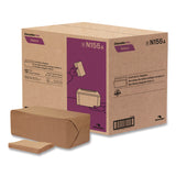 Cascades Select Full Fold II Napkins, 1-Ply, 12 x 8.5, White, 800/Pack, 12 Packs/Carton (CSDN155) Case of 12
