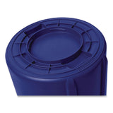 Rubbermaid® Commercial Brute Container, 10 gal, Plastic, Blue (RCP1779699CT) Case of 6