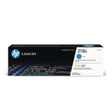 HP HP 218X, (W2181X) High-Yield Cyan Original LaserJet Toner (HEWW2181X) Each