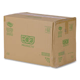 Eco-Products® Renewable and Compostable Rectangular Deli Containers with Lid, 16 oz, 3 x 4 x 3, Clear, Plastic, 100/Pack, 3 Packs/Carton (ECOEPRC16) Case of 300