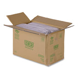 Eco-Products® Renewable and Compostable Rectangular Deli Containers with Lid, 16 oz, 3 x 4 x 3, Clear, Plastic, 100/Pack, 3 Packs/Carton (ECOEPRC16) Case of 300