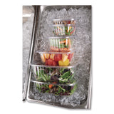 Eco-Products® Renewable and Compostable Rectangular Deli Containers with Lid, 24 oz, 4 x 5.5 x 2, Clear, Plastic, 50/Pack, 4 Packs/Carton (ECOEPRC24) Case of 200