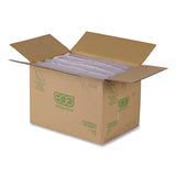 Eco-Products® Compostable Takeout Wedge Sandwich Containers, 4.25 x 4.25 x 6.5 x 3, Clear, Plastic, 500/Carton (ECOEPSWH3) Case of 500