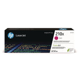 HP HP 210X, (W2103X) High-Yield Magenta Original LaserJet Toner Cartridge (HEWW2103X) Each
