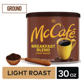 McCafe® Ground Coffee, Breakfast Blend, 30 oz Can (GMT7152EA) Each