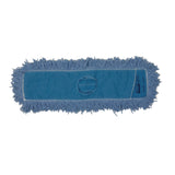 Rubbermaid Twisted Loop Blend Dust Mop, Polyester Yarn, 48", Blue, 12/Carton (RCPJ257BLUCT) Case of 12