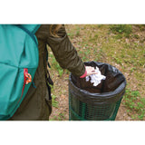 Heritage Bag High-Density Waste Can Liners, 45 gal, 16 microns, 40" x 48", Black, 250/Carton (HERZ8048VKR01) Case of 150