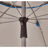 Ergodyne Shax 6100 Lightweight Work Umbrella, 90" Span, 92" Long, Blue Canopy (EGO12964) Each