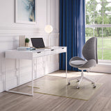 deflecto® Oceanmat Hard Floor Chair Mat, 45 x 53, Lipped, Clear (DEFCM2G232OCB) Each