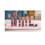 Elmer's® Glitter Glue Sticks, 0.21 oz, Applies Assorted Colors, Dries Clear Glitter, 4/Pack (EPI2197114) Pack of 4
