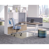 deflecto® Oceanmat Carpet Chair Mat, 36 x 48, Lipped, Clear (DEFCM1K112OCB) Each