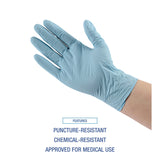 Boardwalk® Disposable Examination Nitrile Gloves, Powder-Free, X-Small, 5 mil Thick, 9.5" Long, Blue, 100/Box (BWK382XSBXA) Box of 100