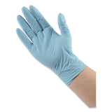Boardwalk® Disposable Examination Nitrile Gloves, Powder-Free, XX-Large, 5 mil Thick, 9.5" Long, Blue, 100/Box, 10 Boxes/Carton (BWK382XXLCTA) Case of 1000