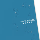 Five Star® Wirebound Notebook, 2-Subject, Medium/College Rule, Randomly Assorted Cover Color, (80) 9.6 x 6 Sheets (MEA840029) Each