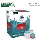 Caribou Coffee® Mahogany Coffee K-Cups, 24/ Box (GMT6990) Box of 24