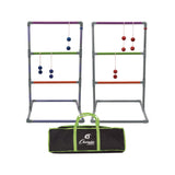 Champion Sports Pro Ladder Golf Game Set, (2) 22" x 37.5" Ladders/Six Bolas/Carry Bag (CSILGSTPRO) Each
