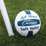 Champion Sports Deluxe Volleyball Set, Official-Size Volleyball, Volleyball Net (CSIVBSET) Each