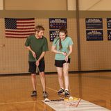 Champion Sports Blacktop Shuffleboard Set, (2) Two-Piece 51" Cues/(8) Discs/Sidewalk Chalk (CSISBA30) Each