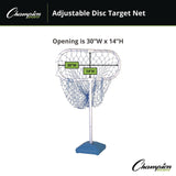 Champion Sports Disc Target Game Net, 30" x 12" x 24" to 36" h (CSIFSGAME) Each