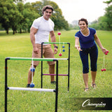 Champion Sports Ladder Ball Game Set, (2) 22" x 37.5" Ladders/(6) Bolas/Carry Bag (CSILGSTSET) Each