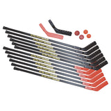 Champion Sports Ultra Shaft Hockey Set, Twelve 52" Hocket Sticks/Two Balls/Two Pucks/Two Extra Blades (CSIUS52SET) Each
