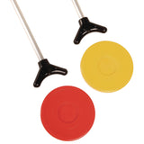 Champion Sports Economy Shuffleboard Set, 15-ft Court, Four 51" Cues, Eight Discs (CSISBA20) Each