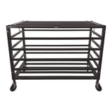 Champion Sports All Pro Lockable Ball Locker, Metal, 220 lb Capacity, 24 x 47 x 37, Black (CSIMBLX) Each