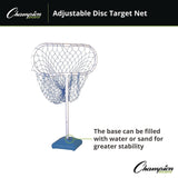 Champion Sports Disc Target Game Net, 30" x 12" x 24" to 36" h (CSIFSGAME) Each