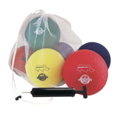 Champion Sports Rhino Soft Playground Ball Set, 8.5" Diameter, Assorted Colors, 6/Set (CSIRSPGSET) Each