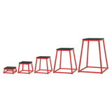 Champion Sports Plyo Box Set, 13", 15", 18", 21", 24", 5/Set (CSIPXBSET) Each