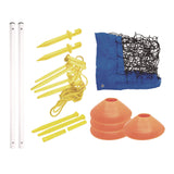 Champion Sports Soccer Tennis Net, 28" x 10 ft (CSINSTSET) Each