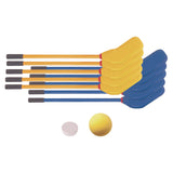 Champion Sports Rhino Soft Hockey Set, 30" Long, (10) Sticks/7" Ball/4" Puck (CSIHS10SET) Each