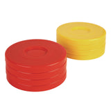 Champion Sports Economy Shuffleboard Set, 15-ft Court, Four 51" Cues, Eight Discs (CSISBA20) Each