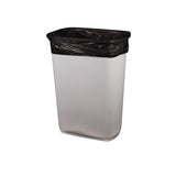 Heritage Bag High-Density Waste Can Liners, 45 gal, 16 microns, 40" x 48", Black, 250/Carton (HERZ8048VKR01) Case of 150