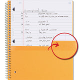 Five Star® Wirebound Notebook, 1-Subject, Wide/Legal Rule, Black Cover, (100) 10. x 8.63 Sheets (MEA930010A) Each