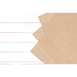 Paterson Grease-Resistant Food Wrap, 12" x 12", Natural, 5,000/Carton (PDHWG01009) Case of 5000