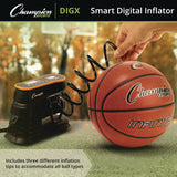 Champion Sports Champion Sports Digital Electronic Inflator, 0.78 cu ft/min, 30 psi, 70" Cord (CSIDIGX) Each