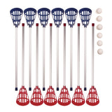 Champion Sports Soft Lacrosse Set, 6 Balls/12 Sticks (CSILAXSR) Each