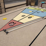 Champion Sports Shuffleboard Set, 4 Cues, 8 Pucks (CSISBA10) Each