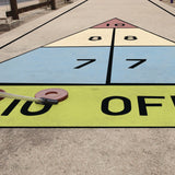 Champion Sports Shuffleboard Set, 4 Cues, 8 Pucks (CSISBA10) Each