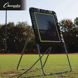 Champion Sports Deluxe Lacrosse Ball Rebounder, 6 ft x 3 ft, 1.5" dia Frame (CSILBT43) Each