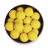 Champion Sports Lacrosse Balls in a Bucket, 11" x 11" Bucket with 36 Yellow Rubber Balls (CSILBYN36) Each