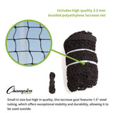 Champion Sports Backyard Lacrosse Goal & Net, 4 ft x 4 ft, 1.25" dia Frame (CSILNGL44) Each