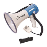 Champion Sports 18-Watt Voice Record Megaphone, 1,000 yds Range, 18 W to 35 W (CSIMP18W) Each