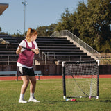 Champion Sports Mini Lacrosse Goal, 3 ft x 3 ft, 1.5" dia Frame (CSIMLG) Each