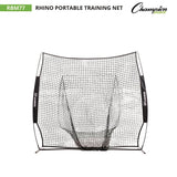 Champion Sports Rhino Portable Training Net, 7 ft x 7 ft (CSIRBM77) Each